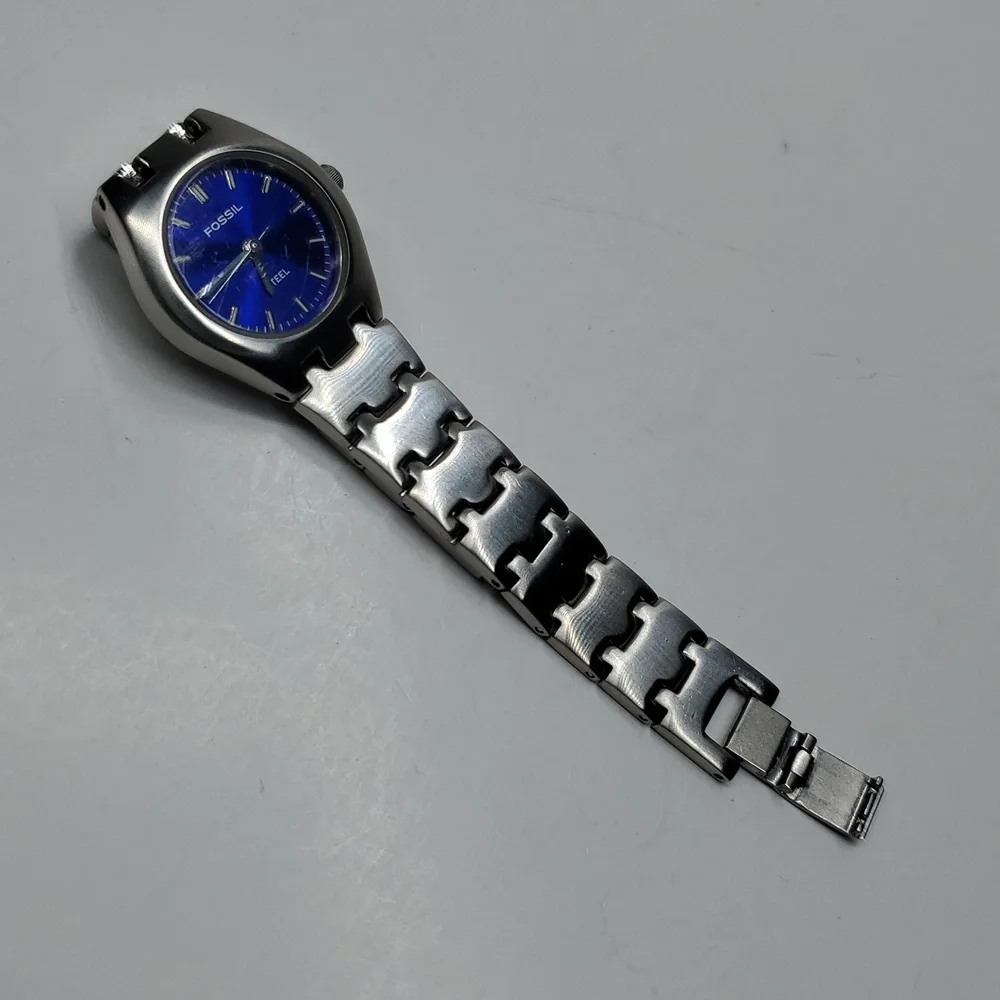 Blue Fossil Steel FS2532 Solid Stainless Steel Watch
